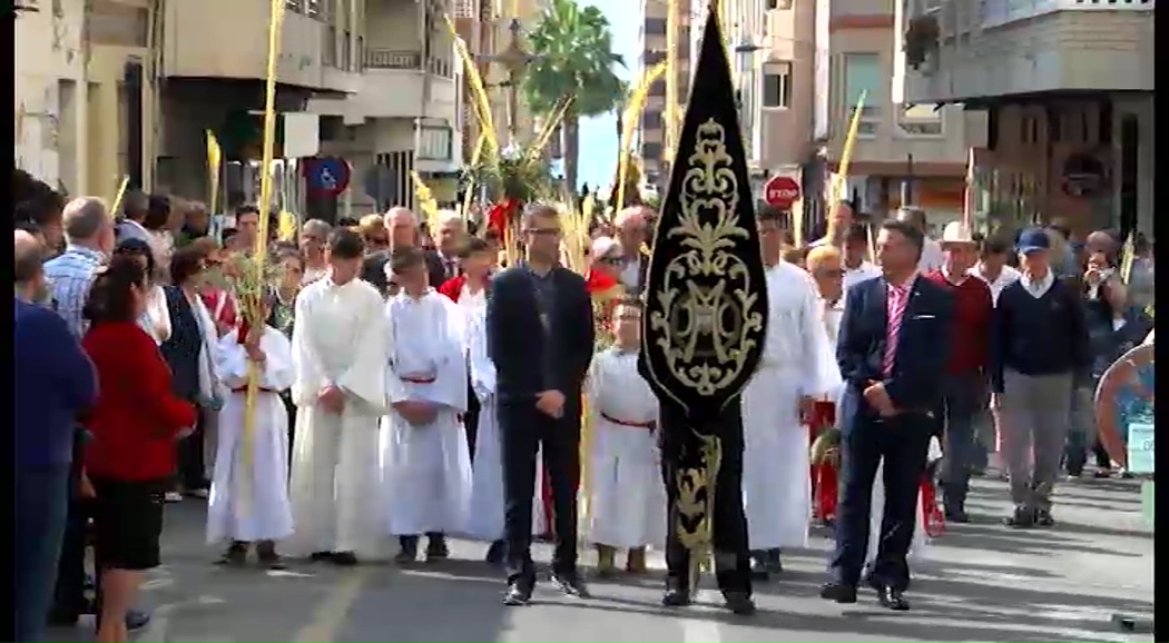 Procesión matinal del Domingo de Ramos